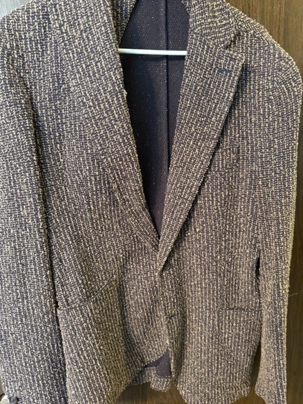 Textured Brown Blazer (42R)